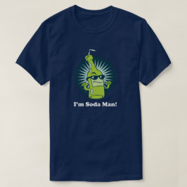 Camiseta ¡Soy Soda Man! Funny Pun Wordplay