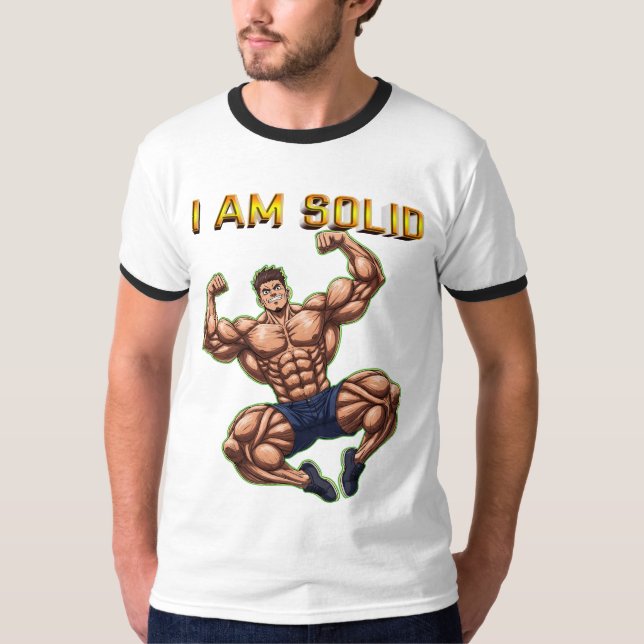 CAMISETA SOY SÓLIDO  (Anverso)