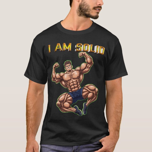 CAMISETA SOY SÓLIDO  (Anverso)