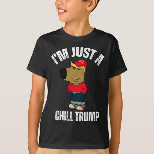 Camiseta Soy sólo un amante del perro gracioso meme de Trum