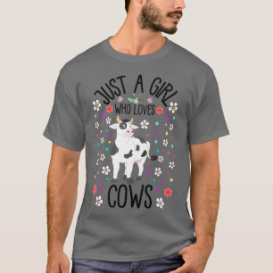 Camiseta Soy solo un Chica que ama a los granjeros gracioso