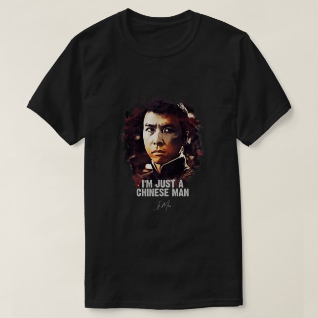 Camiseta Soy solo un chino - IP MAN Classic (Diseño del anverso)
