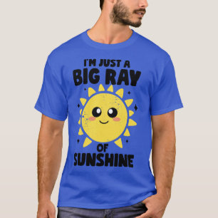 Camiseta Soy Sólo Un Gran Rayo De Ironía Y De Ironía Sunshi