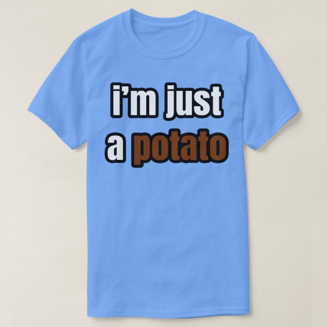 Camiseta Soy Sólo Una Patata (Diseño del anverso)