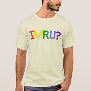 Camiseta Soy soy usted orgullo del arco iris de IMRU