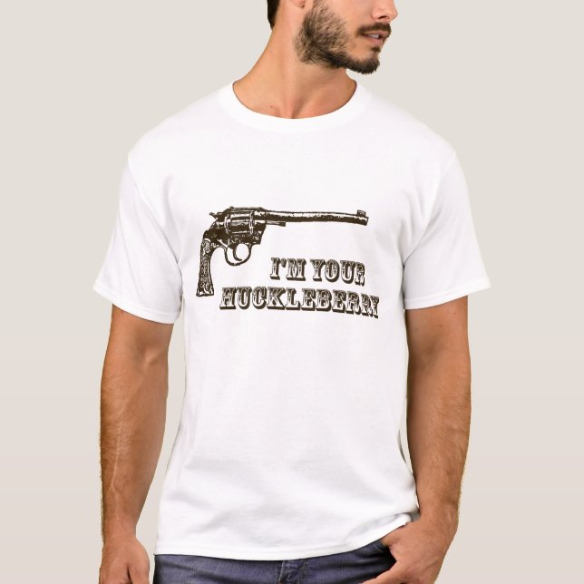 Camiseta Soy su arma occidental del arándano (Anverso)