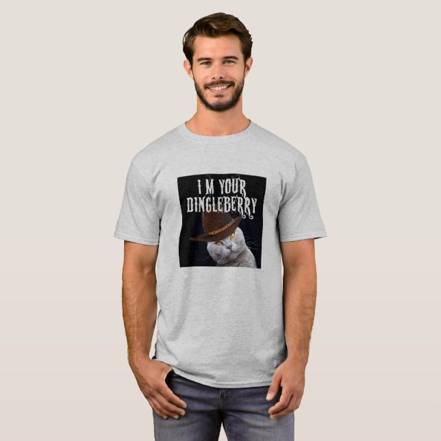 Camiseta Soy su Dingleberry sin el arma (la escuela (Anverso completo)