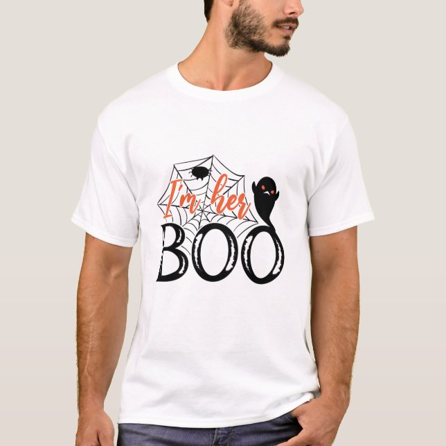 Camiseta Soy su fantasma de la fiesta de Guay de Boo (Anverso)