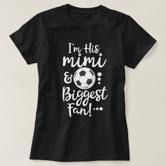 Camiseta Soy su Mimi y regalo más grande de la abuela del (Diseño del anverso)