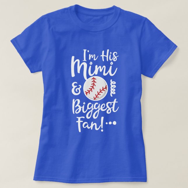 Camiseta Soy su Mimi y regalo más grande de la abuela del (Diseño del anverso)