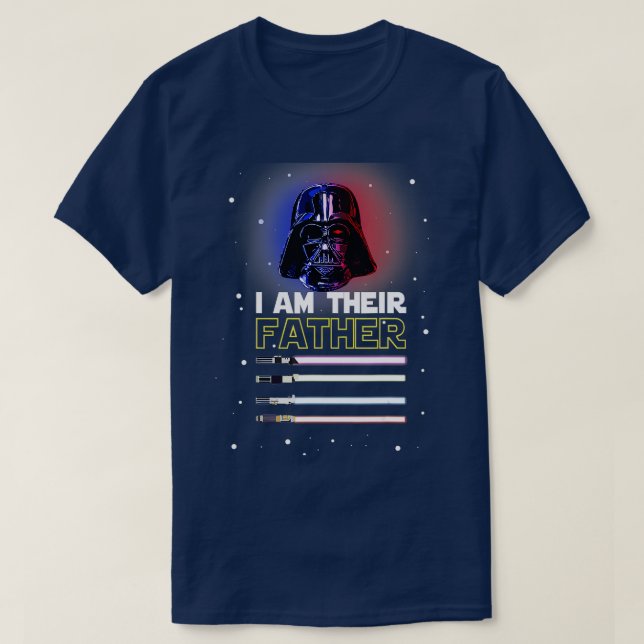 Camiseta Soy Su Padre Día De Los Padres Funny (Diseño del anverso)