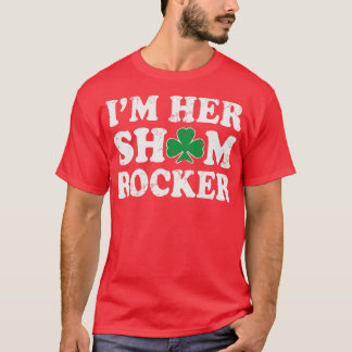 Camiseta Soy Su Pareja De Shamrocker Día Irlandés De St Pat