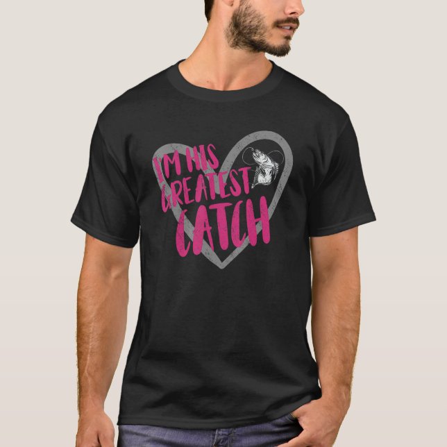 Camiseta Soy su pesca más grande (Anverso)