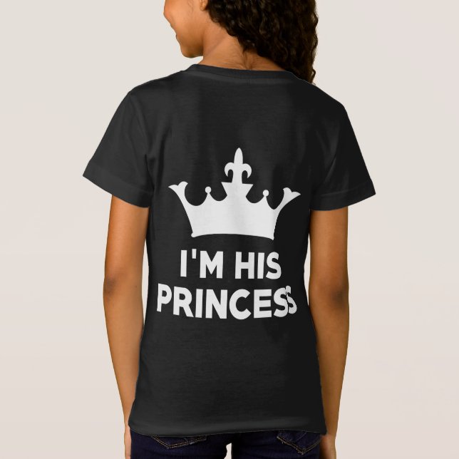 Camiseta Soy su princesa (Reverso)