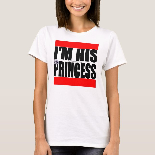 Camiseta Soy su princesa (Anverso)