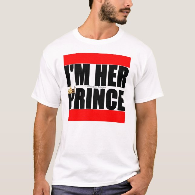 Camiseta Soy su príncipe (Anverso)