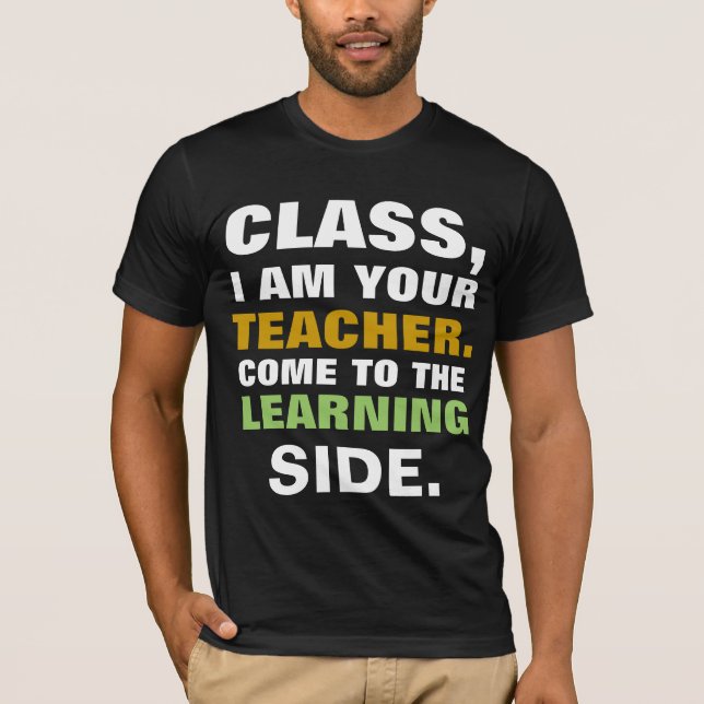 Camiseta Soy Su Profesor (Anverso)