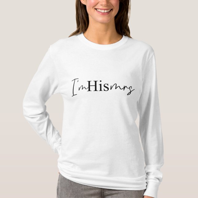 Camiseta Soy Su Señora. (Anverso)