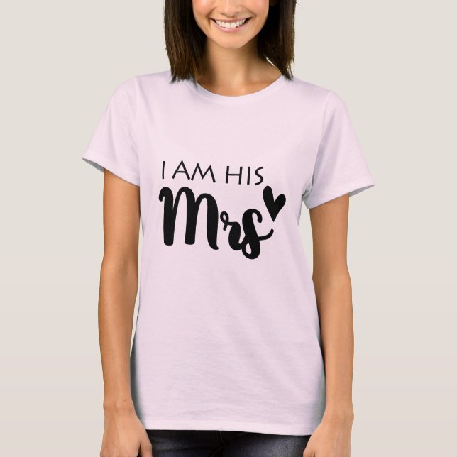 Camiseta Soy Su Señora. (Anverso)