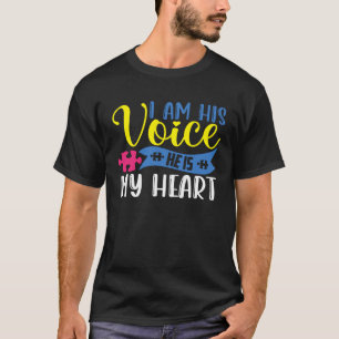 Camiseta Soy su voz Conciencia del Autismo Autism Speaks Ab
