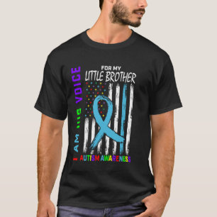 Camiseta Soy Su Voz El Pequeño Hermano Autismo Concientizac