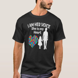 Camiseta Soy Su Voz Ella Es Mi Corazón