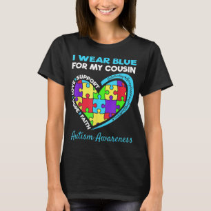 Camiseta Soy su voz, es mi corazón, uso el azul para mi C