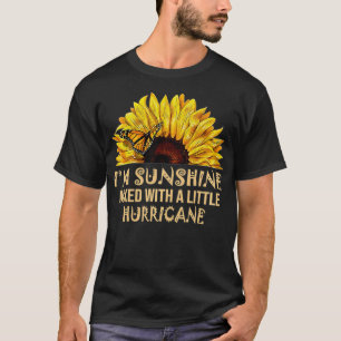 Camiseta Soy Sunshine mimado con pequeño huracán