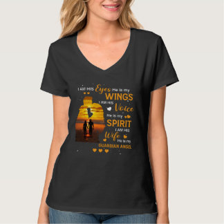 Camiseta Soy Sus Ojos Él Es Mis Alas Soy Su Voz Él Es 