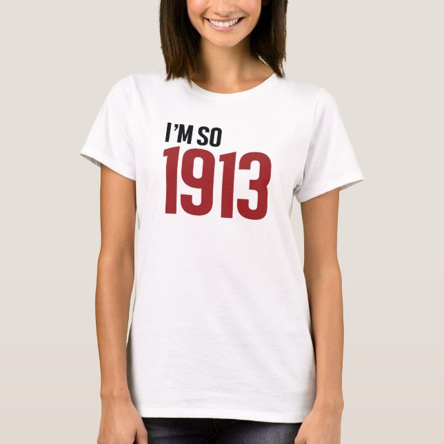 Camiseta Soy tan 1913 (Anverso)