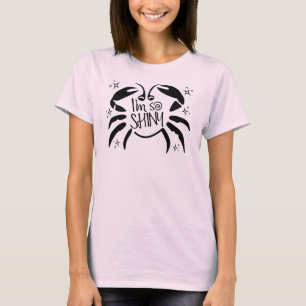 Camiseta Soy tan BRILLANTE con las espuelas y un cangrejo