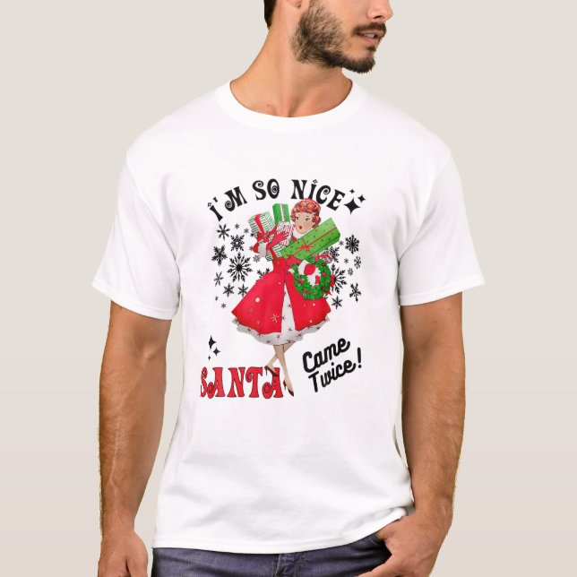 Camiseta Soy tan buena Santa Came dos veces (Anverso)