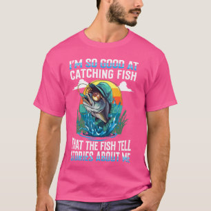 Camiseta Soy tan bueno capturando pescado, ángel legendario