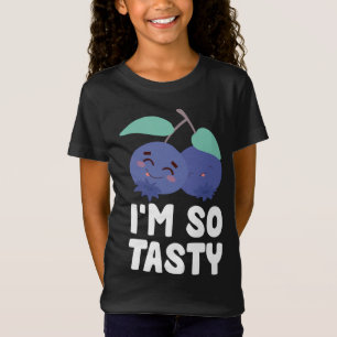 Camiseta Soy tan delicioso arándano de arándano azul para e