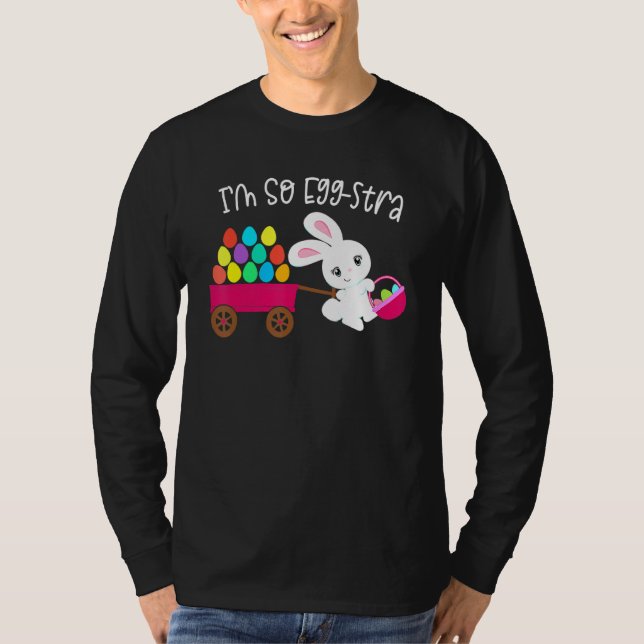 Camiseta Soy tan Egg Stra Easter Bunny Egg Hunt Cesta (Anverso)