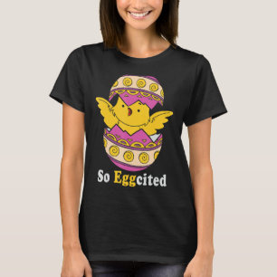 Camiseta Soy Tan Eggcitado Como El Niño De Pascua Chick Ret