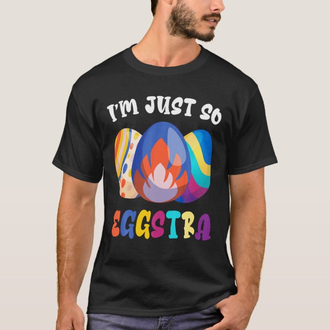 Camiseta Soy tan Eggstra Motivational Teacher Easter Da (Anverso)