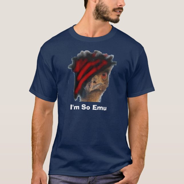 Camiseta Soy tan Emu (Anverso)