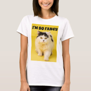 CAMISETA SOY TAN FANCY CAT T-SHIRTS