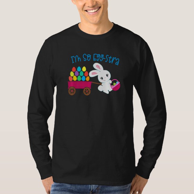 Camiseta Soy tan gracioso como Huevo Stra Easter Bunny Egg  (Anverso)