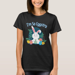 Camiseta Soy tan HuevoStra Cute Easter Bunny Eggs Funny Pun