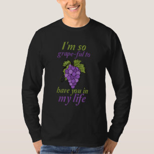 Camiseta Soy Tan Lejano De Uva Que Te Llevo En Mi Vida Grap