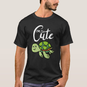 Camiseta Soy tan linda tortuga marina que soy niña tortuga