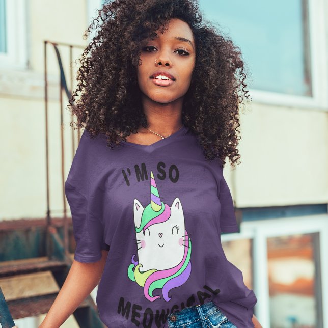 Camiseta Soy tan meowgical (Subido por el creador)