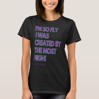 Camiseta Soy tan valiente que fui creada por el más alto