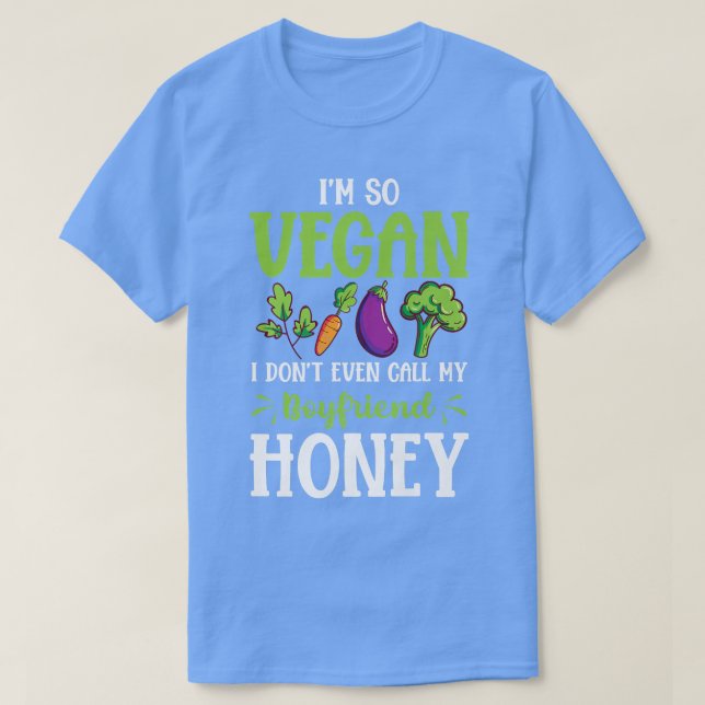 Camiseta Soy tan Vegan Boyfriend Protein Vegetarian Vegan A (Diseño del anverso)