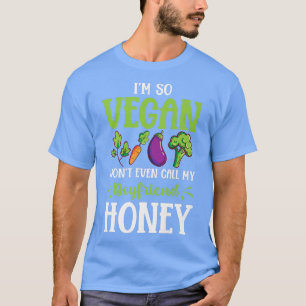 Camiseta Soy tan Vegan Boyfriend Protein Vegetarian Vegan A