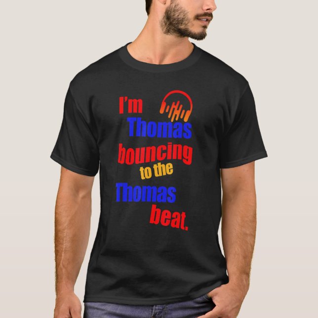 Camiseta Soy Thomas Bouncing To The Thomas (Anverso)