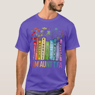 Camiseta Soy Tía Tifa Derechos Humanos Floral Mujeres Hombr