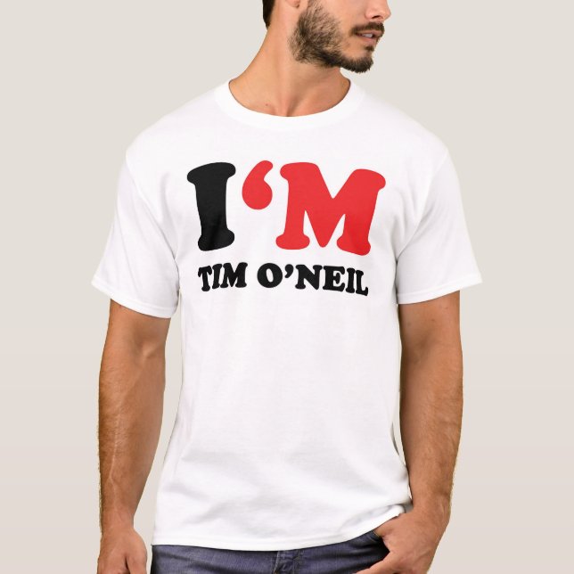 Camiseta Soy Tim O'Neil (Anverso)